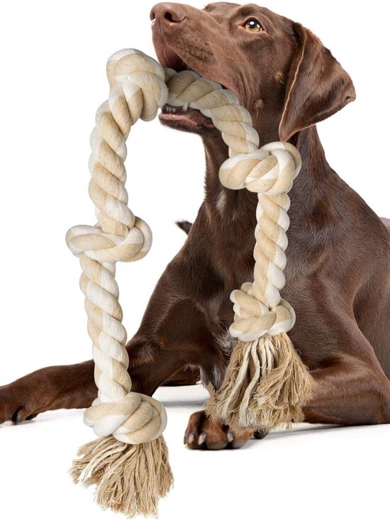Other - Dog Rope Toys for Large/Medium Aggressive Chewers, Tough Cotton Chew Toy, 3 Feet